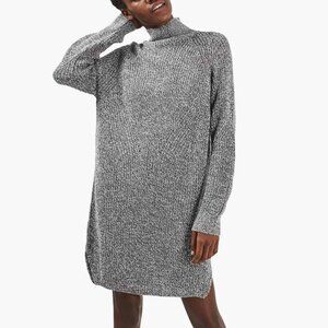 NWT - Grunge Funnel Neck Sweater Dress